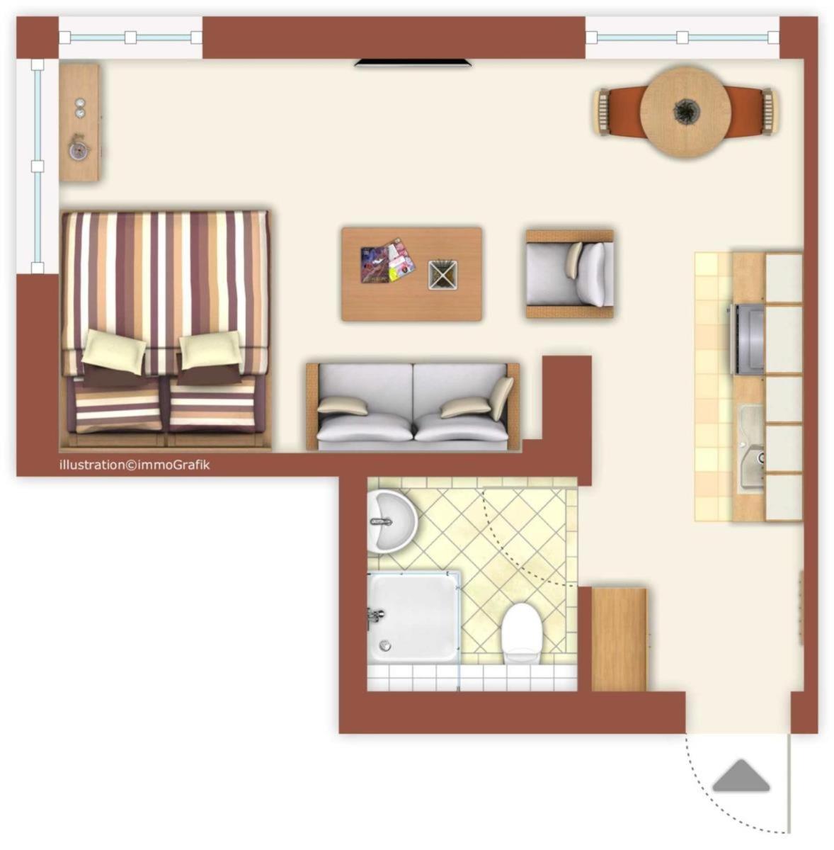 Haus Roeper: Teepott Apartment Росток Екстериор снимка